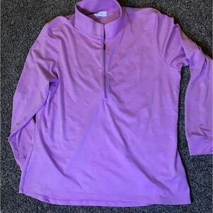 Women’s Greg Norman 1/4 Zip Shark Golf Top